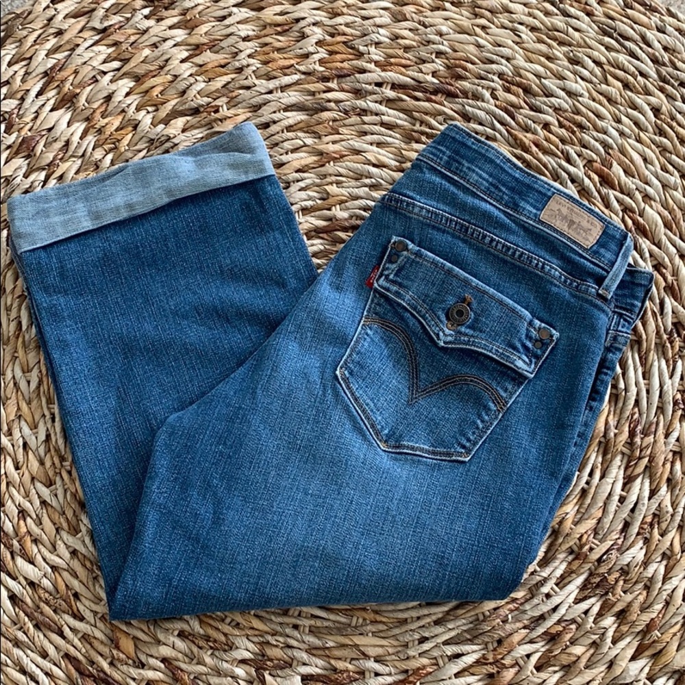 Levi’s Perfect Waist The Original Crop Jean sz14